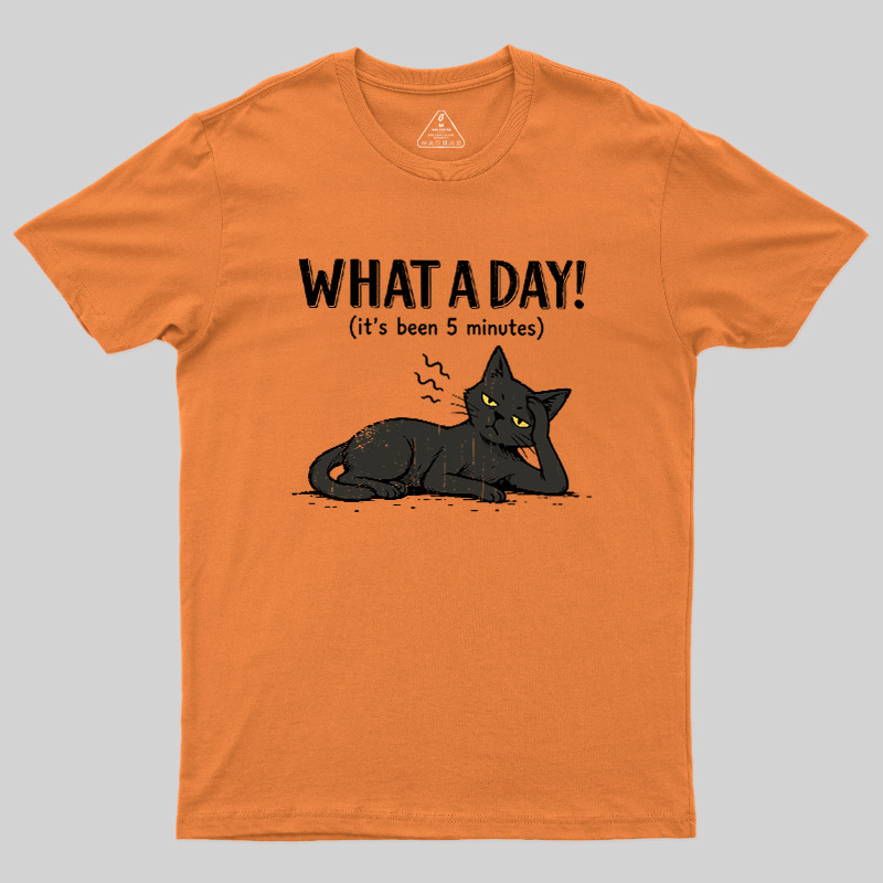 WHAT A DAY! Geek T-Shirt