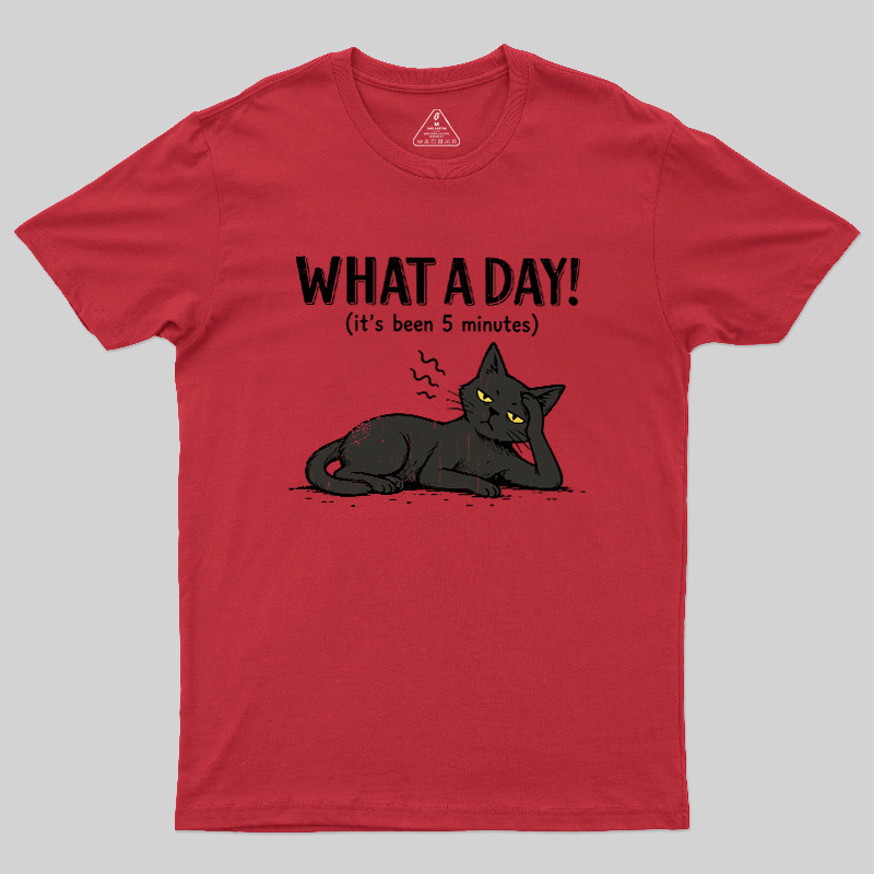 WHAT A DAY! Geek T-Shirt