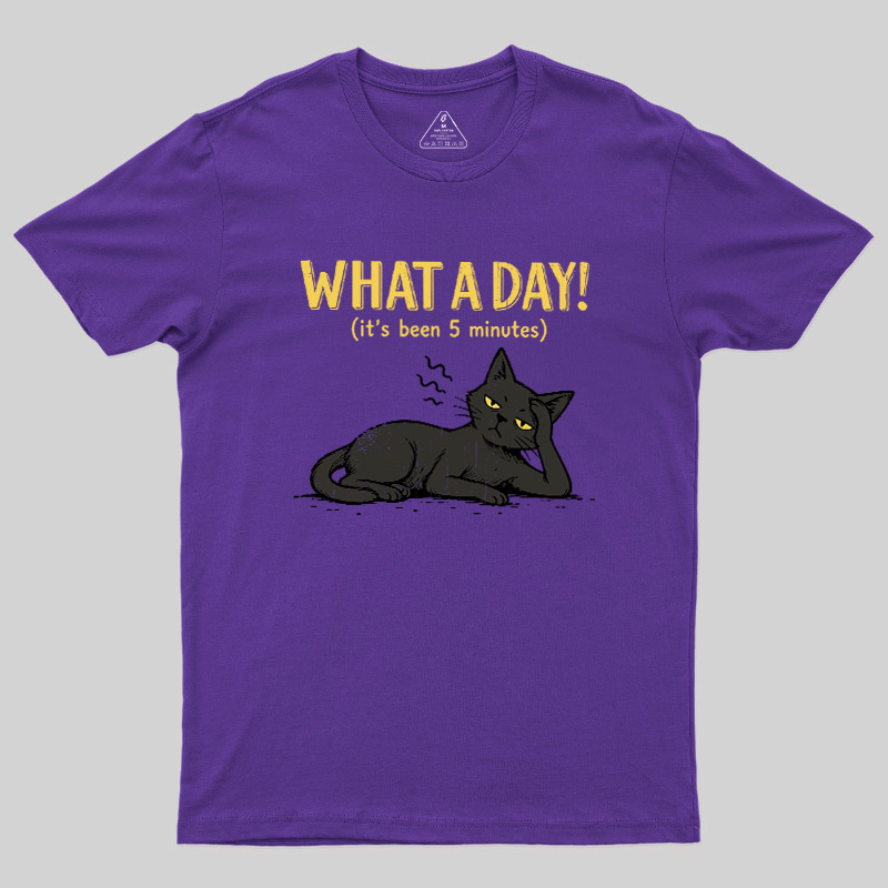 WHAT A DAY! Geek T-Shirt
