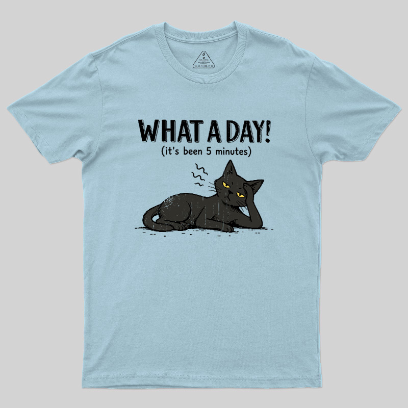 WHAT A DAY! Geek T-Shirt
