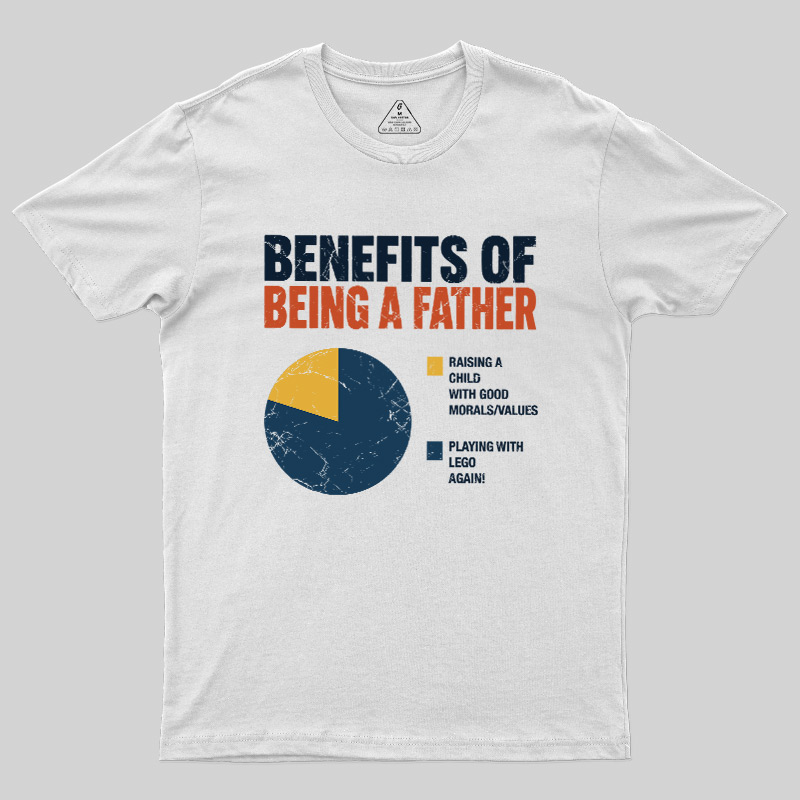 Benefits Of Being A Father Geek T-Shirt
