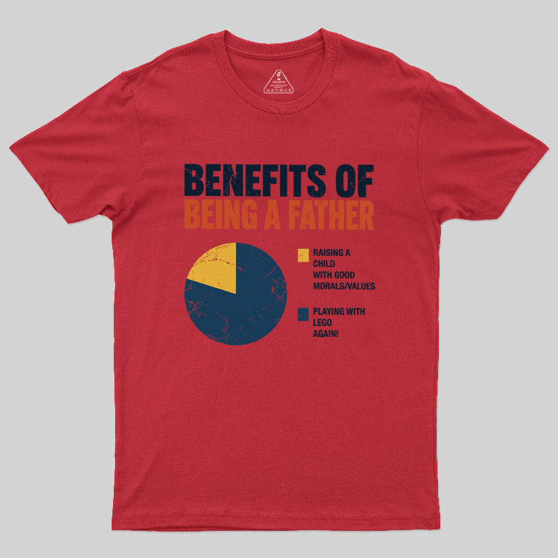 Benefits Of Being A Father Geek T-Shirt