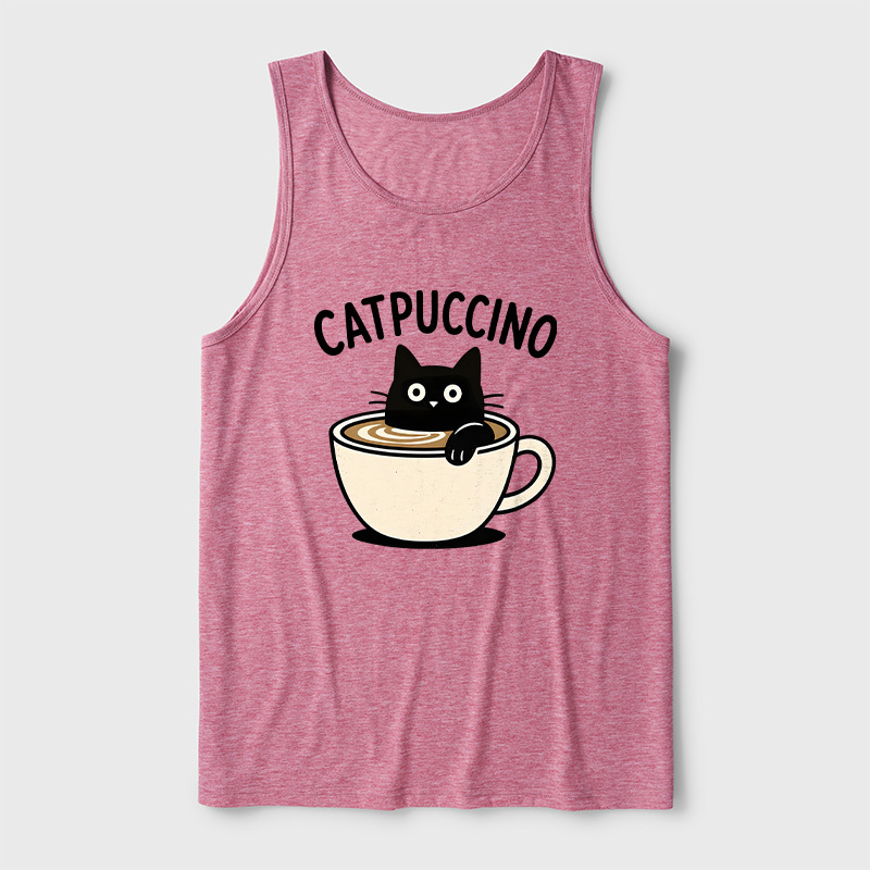 Catpuccino Ultra Soft Heather Tank