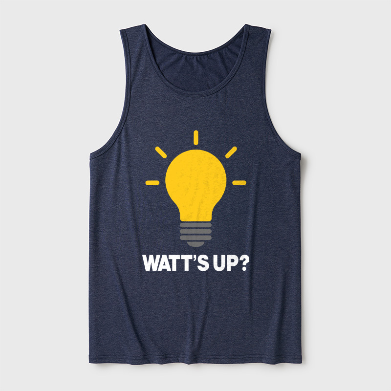 Watt's Up Ultra Soft Heather Tank