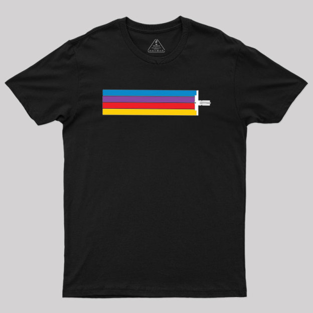 Retro Trip To Tau Ceti Geek T-Shirt