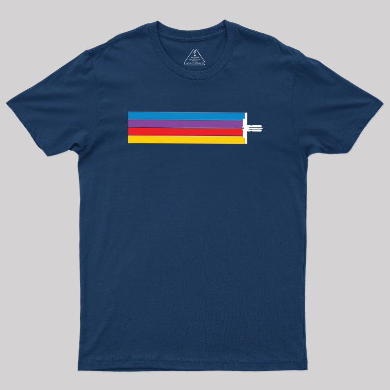 Retro Trip To Tau Ceti Geek T-Shirt