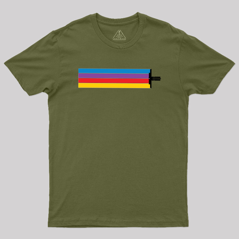 Retro Trip To Tau Ceti Geek T-Shirt
