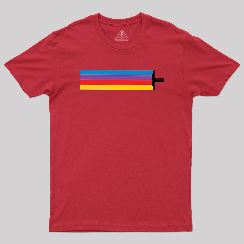 Retro Trip To Tau Ceti Geek T-Shirt