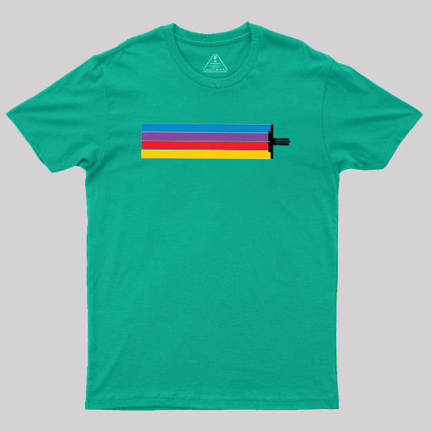 Retro Trip To Tau Ceti Geek T-Shirt