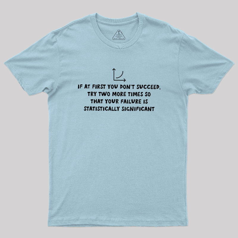 Statistically Significant Failure Funny Geek T-Shirt
