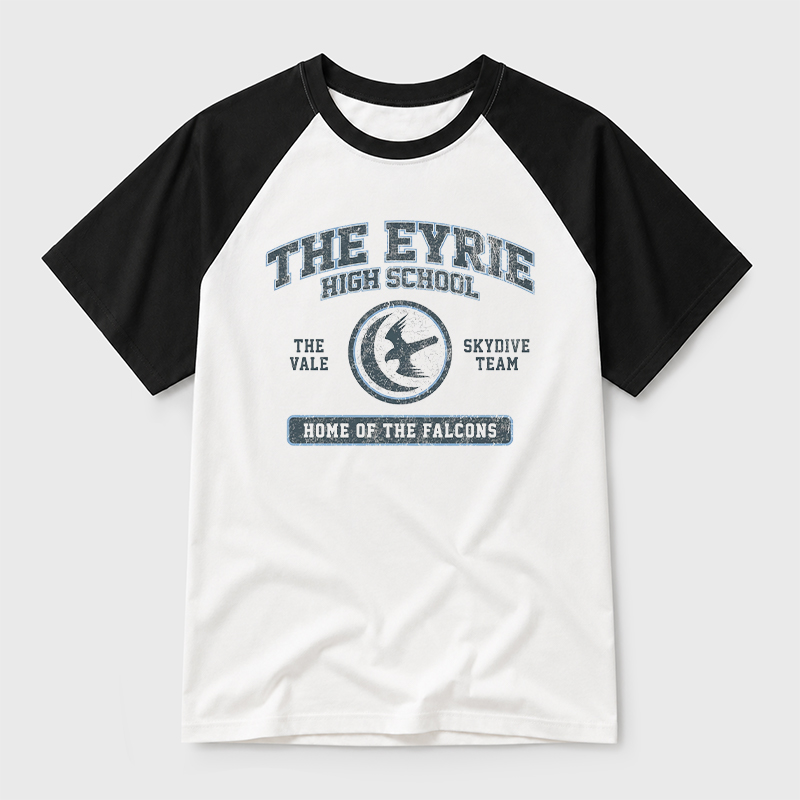 The Eyrie High School Geek Retro Raglan T-Shirt