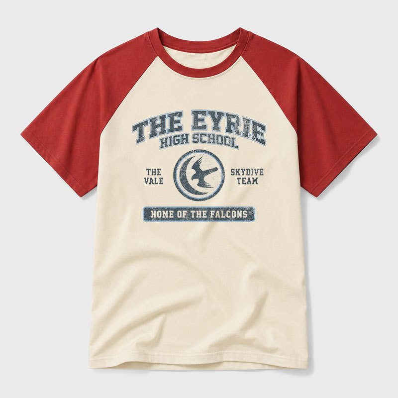 The Eyrie High School Geek Retro Raglan T-Shirt