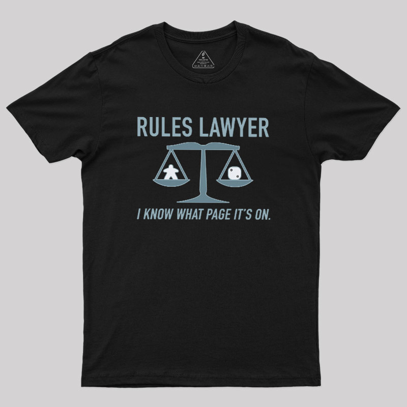 I Know What Page It's On Geek T-Shirt