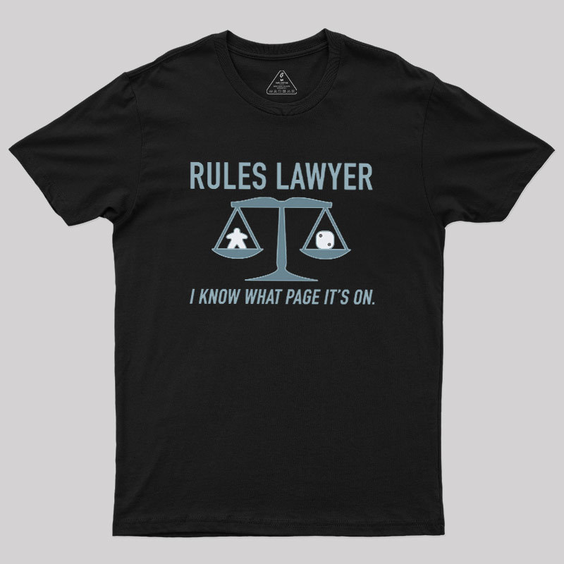 I Know What Page It's On Geek T-Shirt