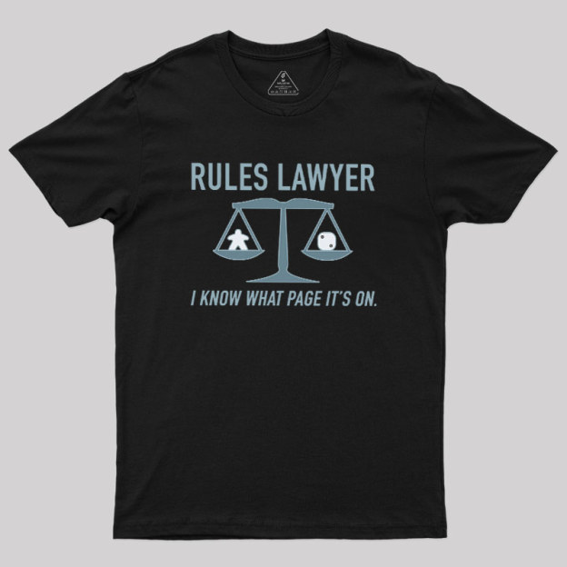 I Know What Page It's On Geek T-Shirt