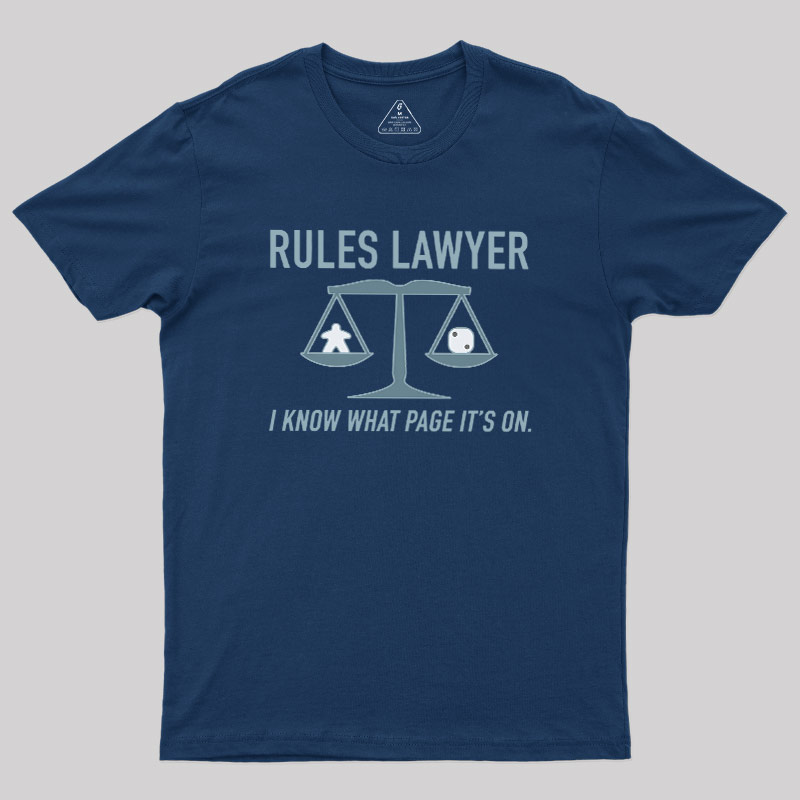I Know What Page It's On Geek T-Shirt