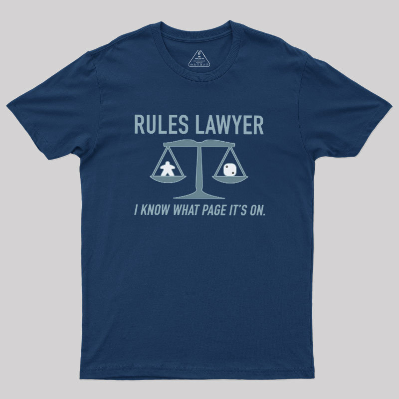 I Know What Page It's On Geek T-Shirt
