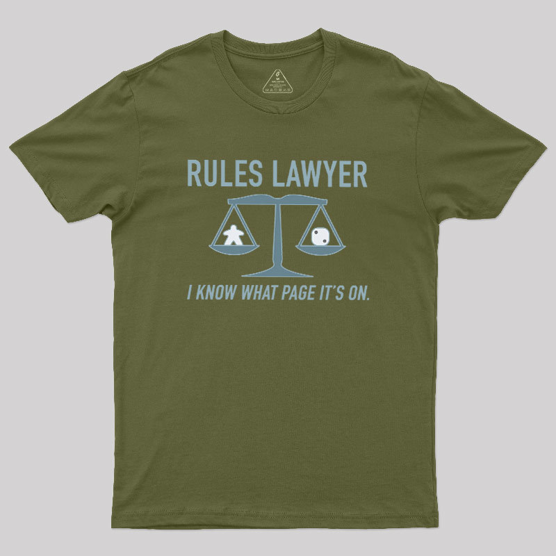 I Know What Page It's On Geek T-Shirt