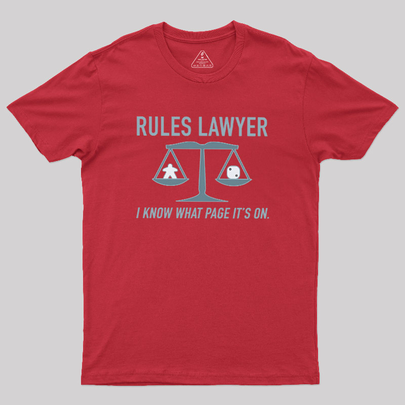 I Know What Page It's On Geek T-Shirt