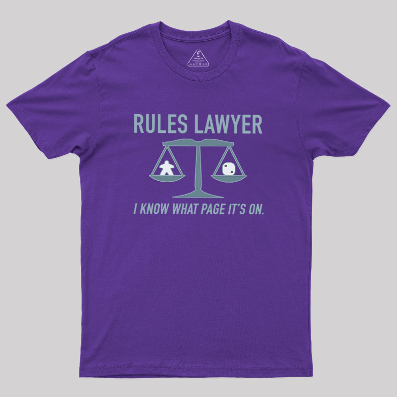 I Know What Page It's On Geek T-Shirt