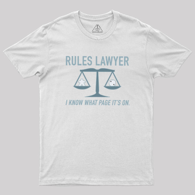 I Know What Page It's On Geek T-Shirt
