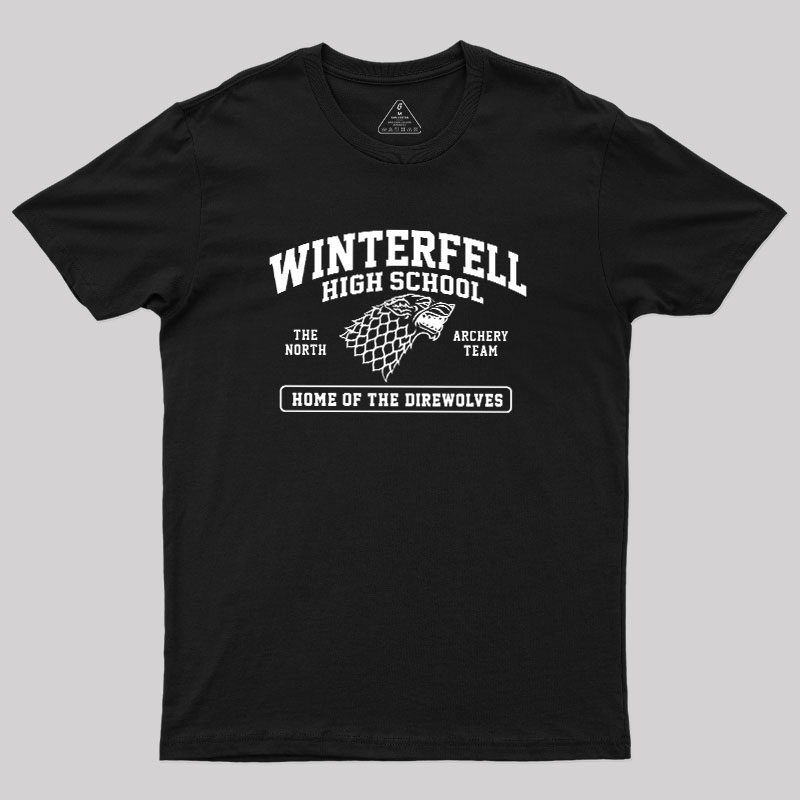 Winterfell High School Geek T-Shirt