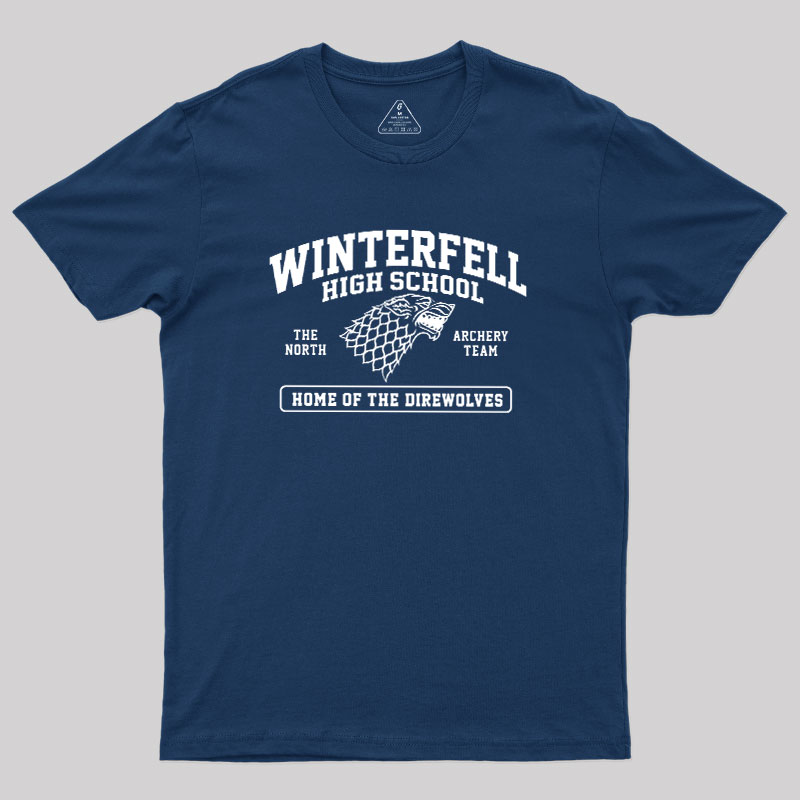 Winterfell High School Geek T-Shirt