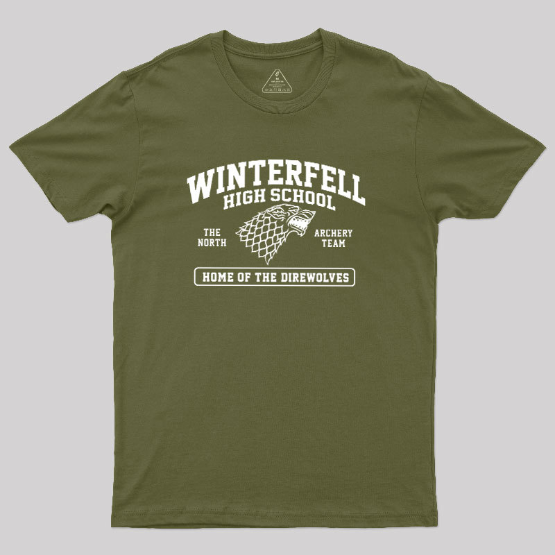Winterfell High School Geek T-Shirt