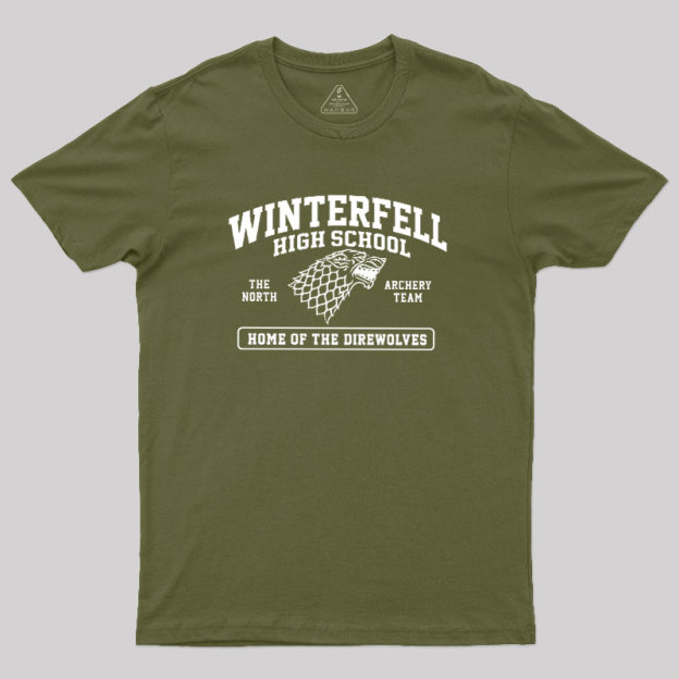 Winterfell High School Geek T-Shirt