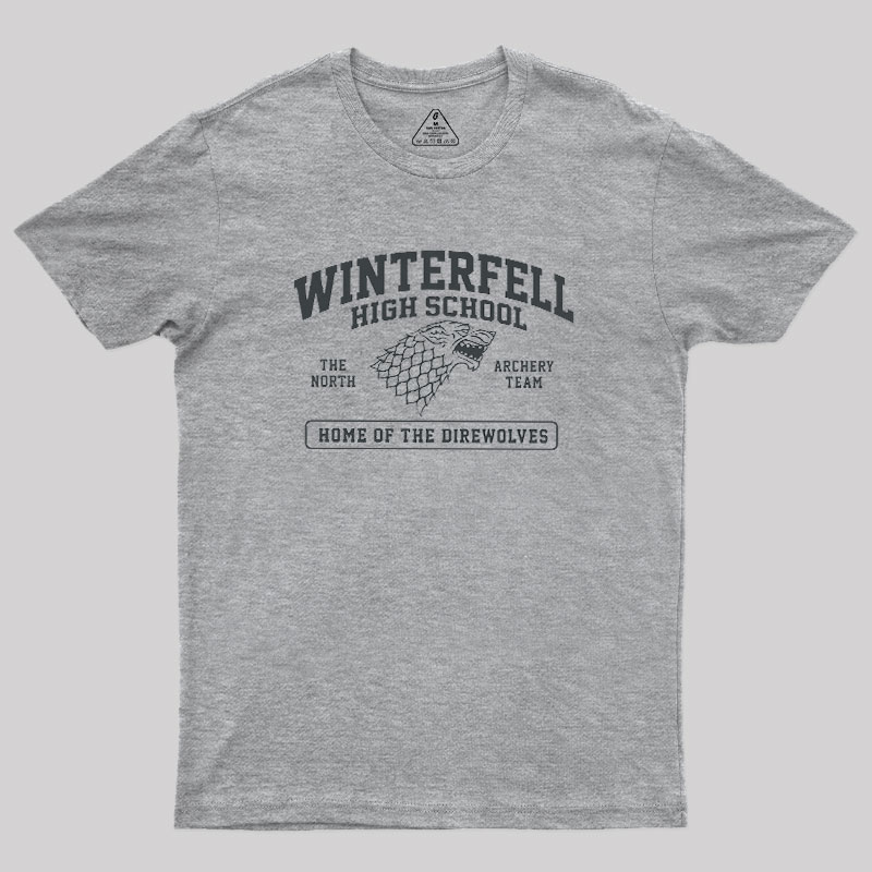 Winterfell High School Geek T-Shirt