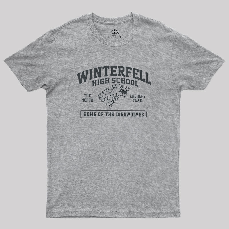 Winterfell High School Geek T-Shirt
