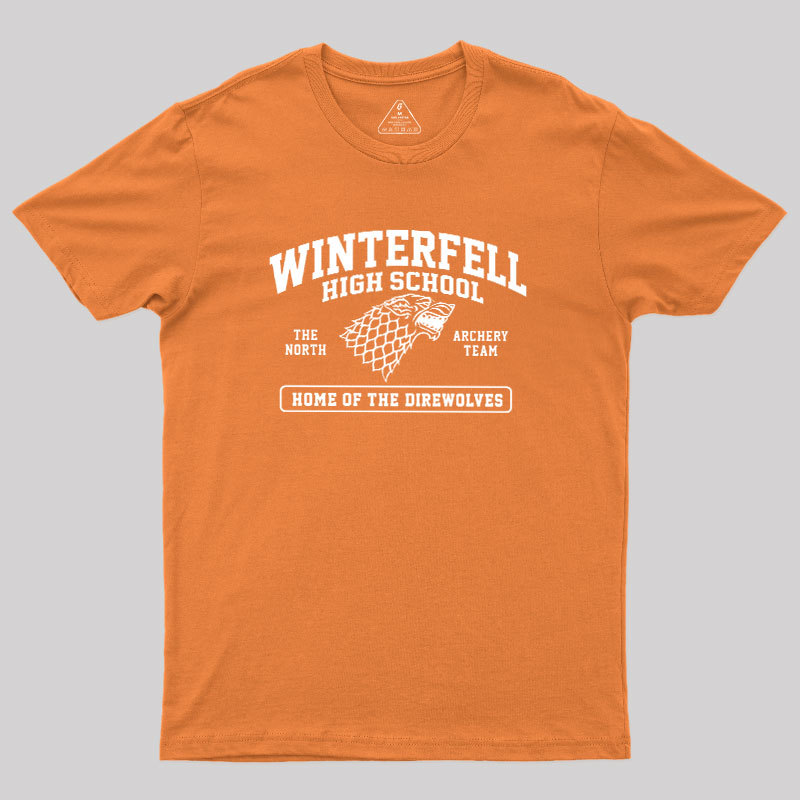 Winterfell High School Geek T-Shirt