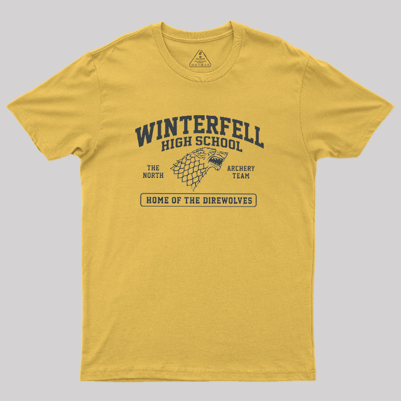 Winterfell High School Geek T-Shirt