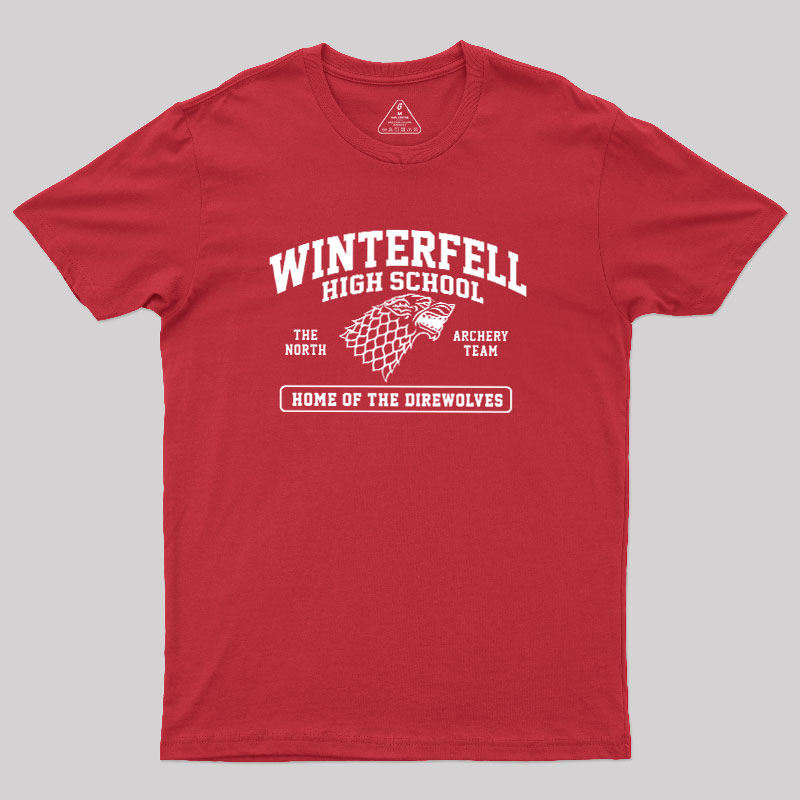 Winterfell High School Geek T-Shirt