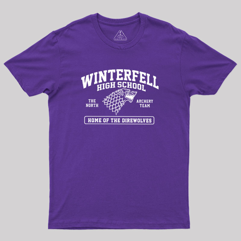 Winterfell High School Geek T-Shirt