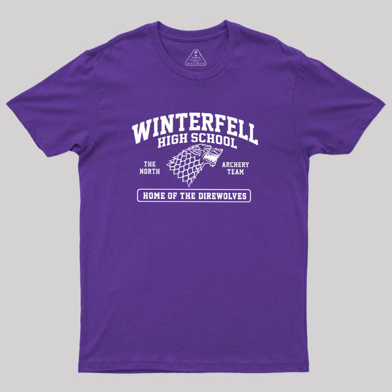 Winterfell High School Geek T-Shirt