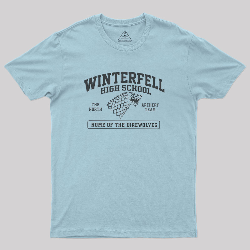 Winterfell High School Geek T-Shirt