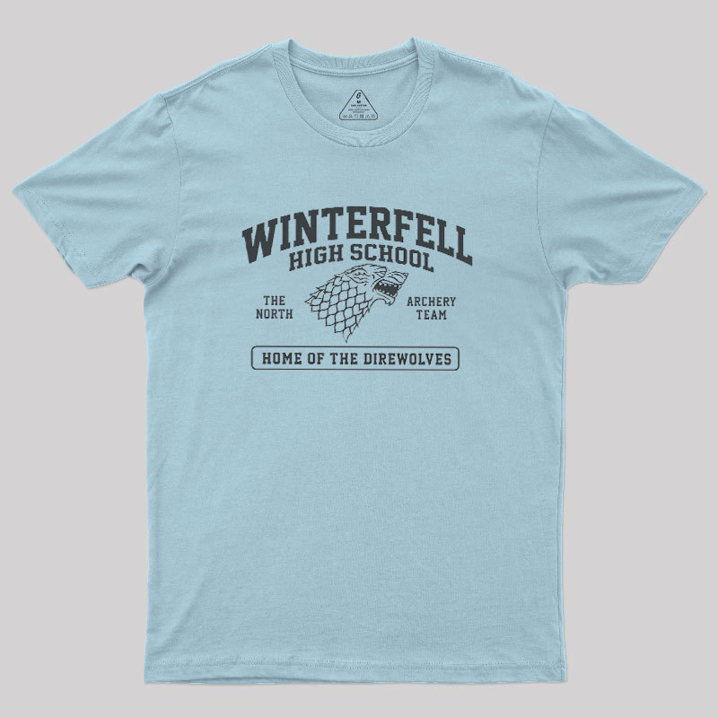 Winterfell High School Geek T-Shirt