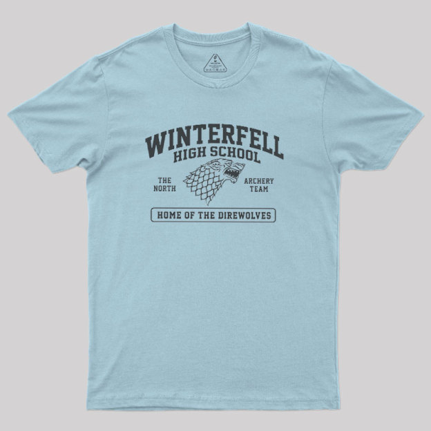 Winterfell High School Geek T-Shirt