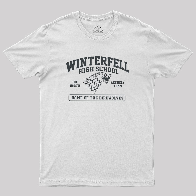 Winterfell High School Geek T-Shirt
