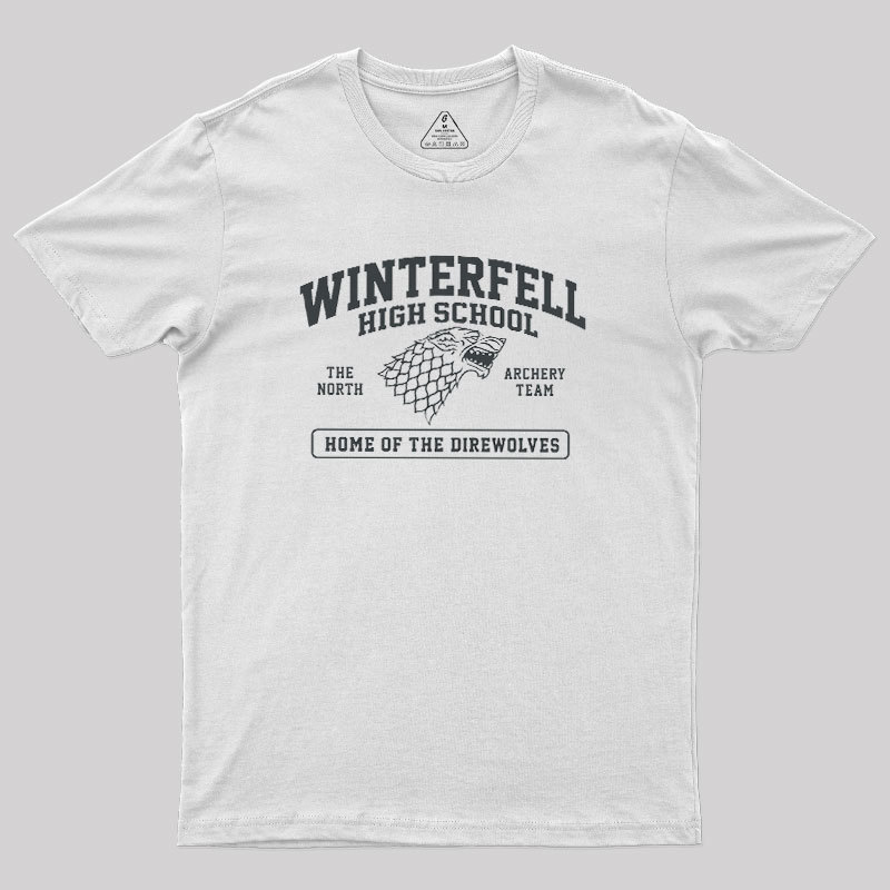 Winterfell High School Geek T-Shirt