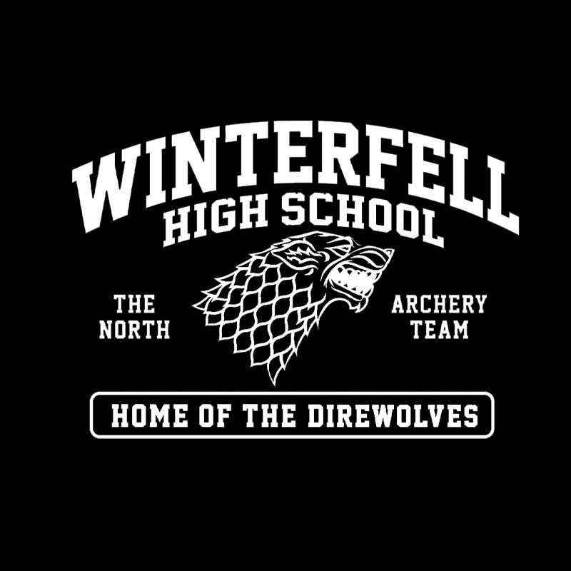Winterfell High School Geek T-Shirt