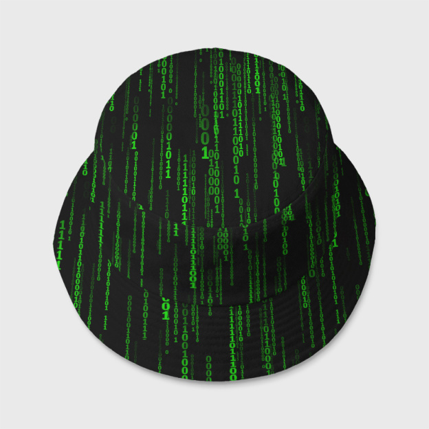 Follow the White Rabbit Black Geek Bucket Hat