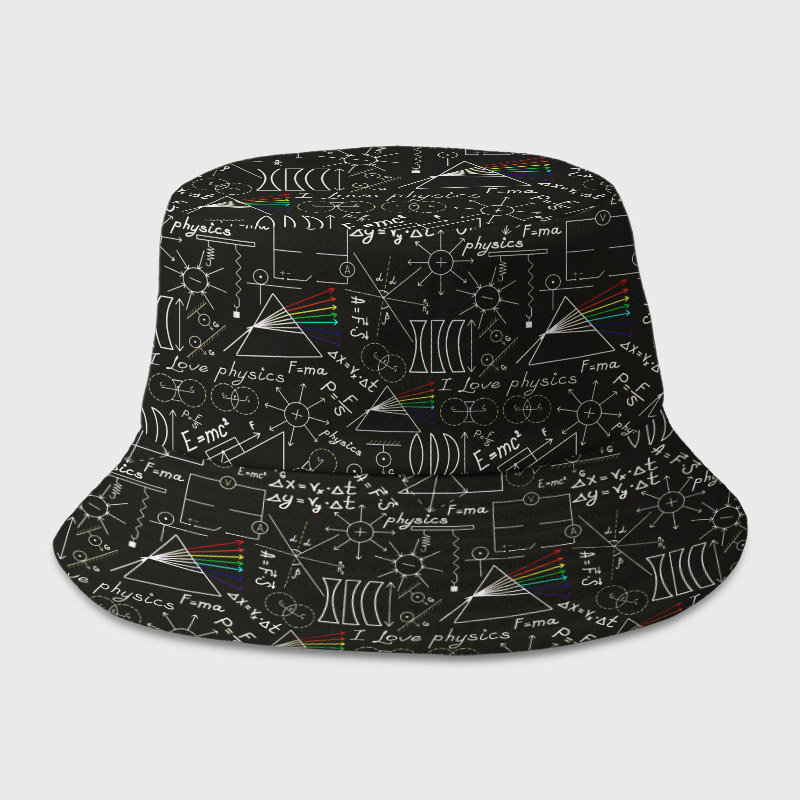Physics Notes Geek Bucket Hat