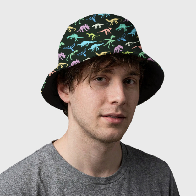 Dinosaur World Geek Bucket Hat