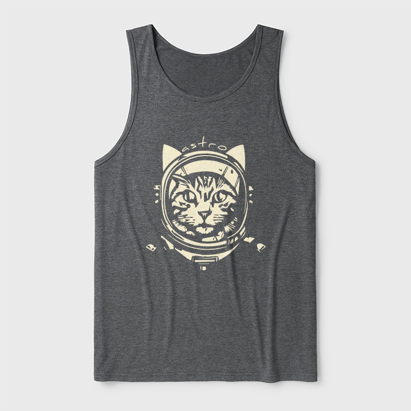 Astro Cat Ultra Soft Heather Tank