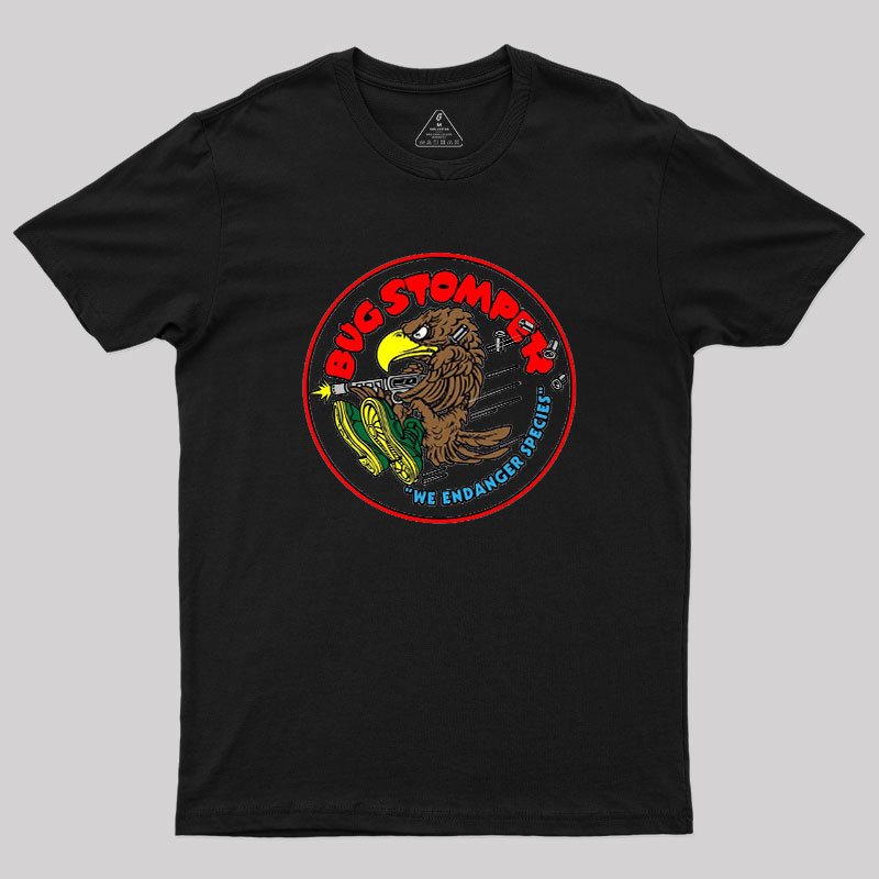 Bug Stomper Alien Geek T-Shirt