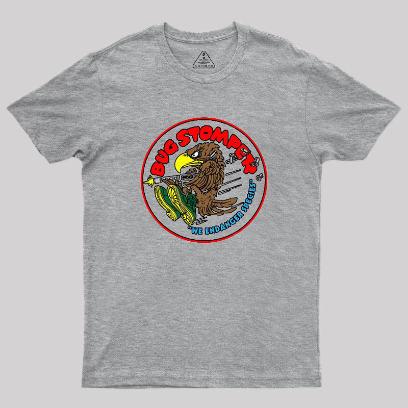 Bug Stomper Alien Geek T-Shirt