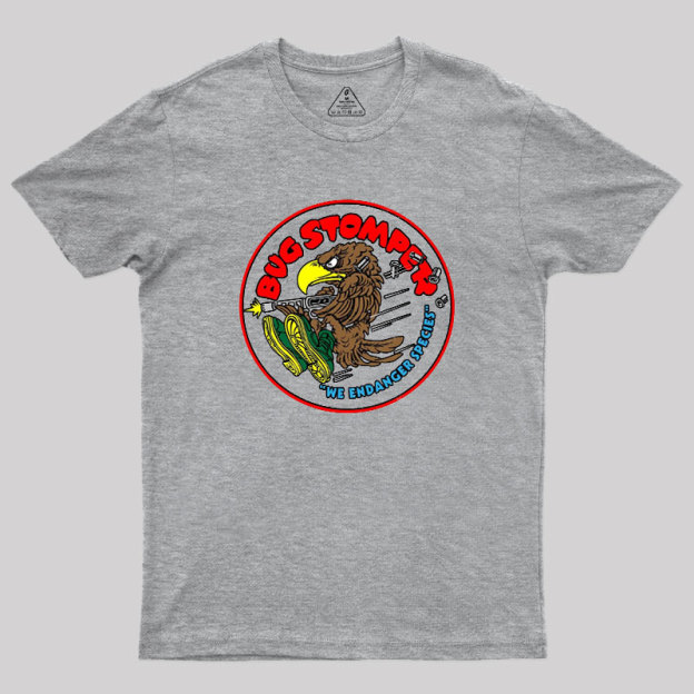 Bug Stomper Alien Geek T-Shirt