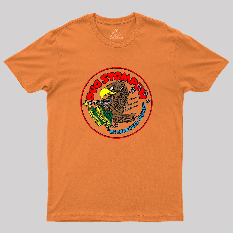 Bug Stomper Alien Geek T-Shirt